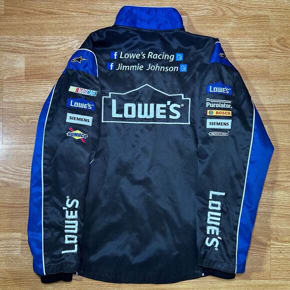 Vintage Chase Authentics Jimmie Johnson Lowe’s Racing Jacket Size Large - Picture 6 of 11